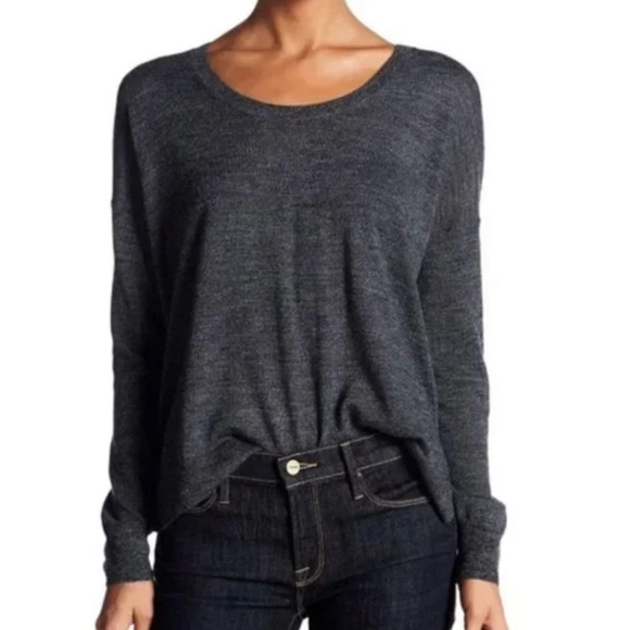 Madewell Northlight Merino Wool Pullover Sweater Gray Size Medium - Picture 1 of 8